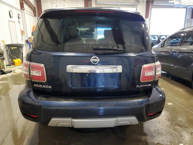 JN8AY2NE0H9707303 - 2017 NISSAN ARMADA PLATINUM BLUE photo 6