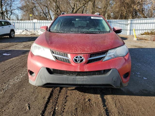 2T3BFREV2FW357782 - 2015 TOYOTA RAV4 LE RED photo 5