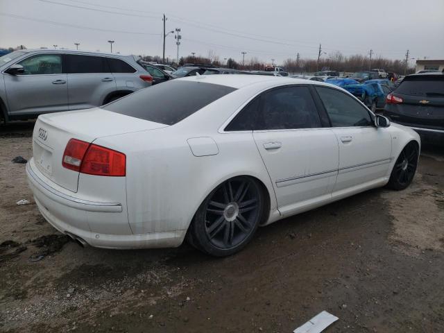 WAUPN44E77N013254 - 2007 AUDI S8 QUATTRO WHITE photo 3