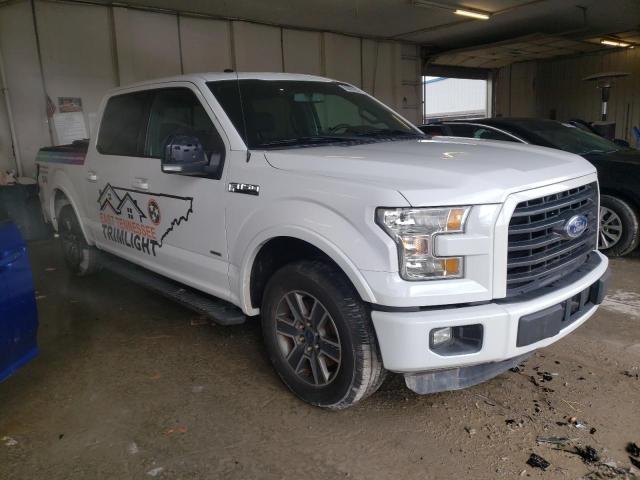 1FTEW1CP9GKD20130 - 2016 FORD F150 SUPERCREW WHITE photo 4