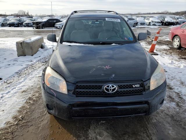 JTMBK33V276016221 - 2007 TOYOTA RAV4 BLACK photo 5