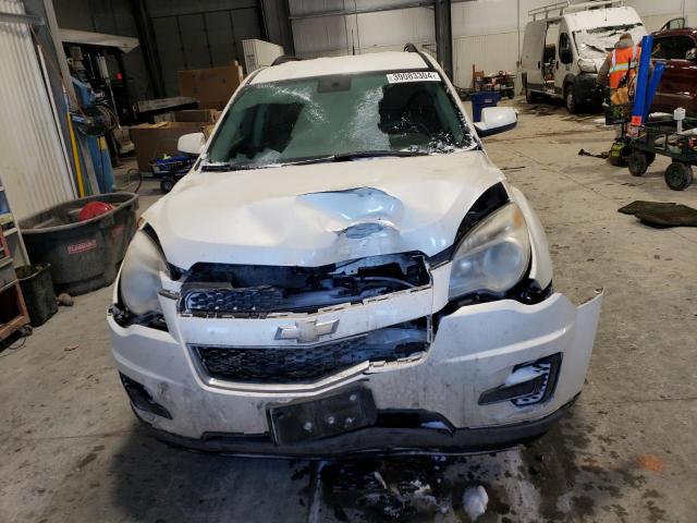 2GNALDEK9C1259244 - 2012 CHEVROLET EQUINOX LT WHITE photo 5