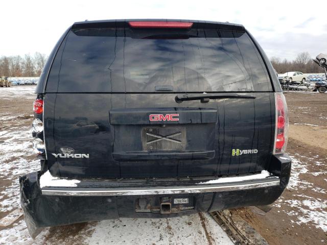 1GKUKGEJXAR164962 - 2010 GMC YUKON DENA BLACK photo 6