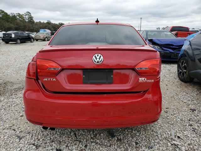 3VWDX7AJ5CM369366 - 2012 VOLKSWAGEN JETTA SE RED photo 6