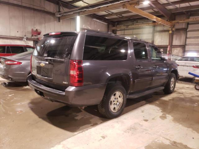 1GNUKJE33AR237588 - 2010 CHEVROLET SUBURBAN K1500 LT GRAY photo 3