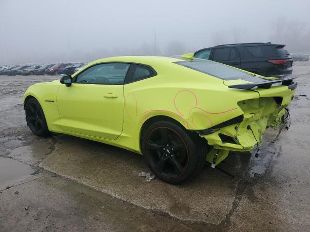 1G1FH1R77K0156606 - 2019 CHEVROLET CAMARO SS YELLOW photo 2