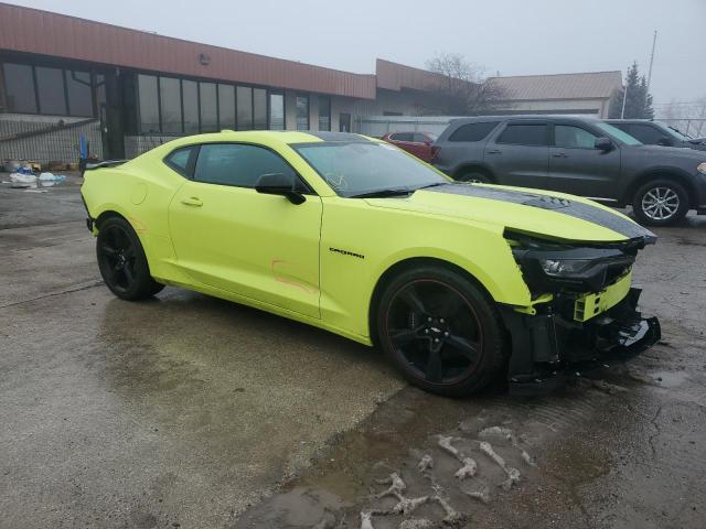 1G1FH1R77K0156606 - 2019 CHEVROLET CAMARO SS YELLOW photo 4