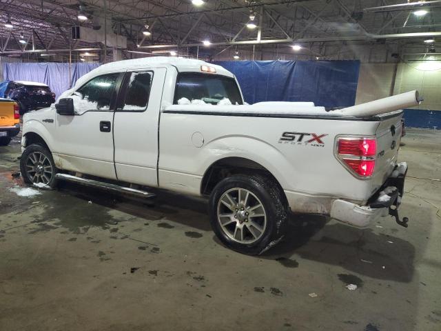 1FTFX1EF3EFC25090 - 2014 FORD F150 SUPER CAB WHITE photo 2