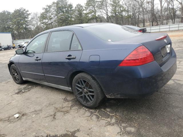 1HGCM56136A014414 - 2006 HONDA ACCORD VALUE BLUE photo 2