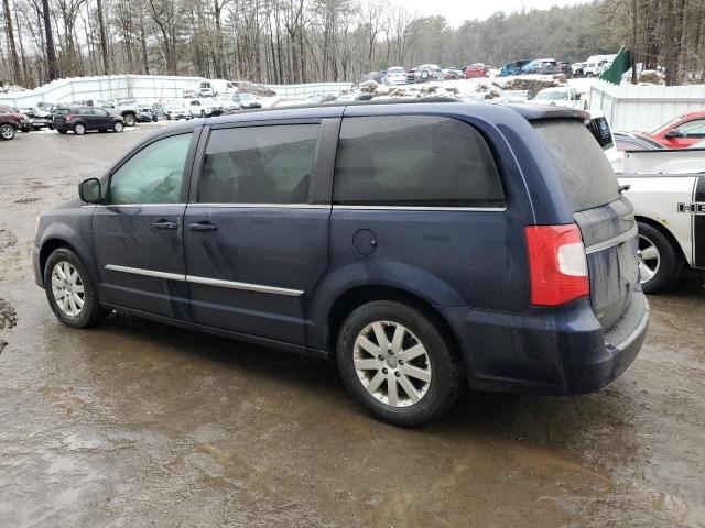 2C4RC1BG3DR706471 - 2013 CHRYSLER TOWN & COU TOURING BLUE photo 2