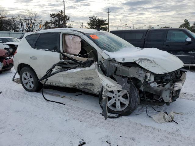 JN8AZ08W16W535139 - 2006 NISSAN MURANO SL WHITE photo 4