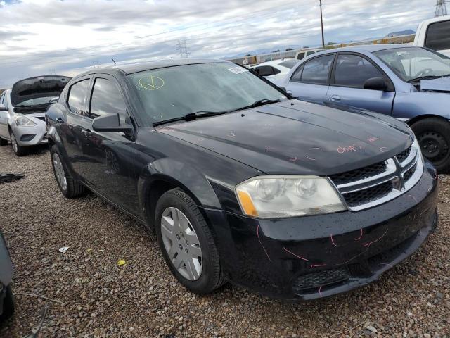 1C3CDZAB1CN294610 - 2012 DODGE AVENGER SE BLACK photo 4