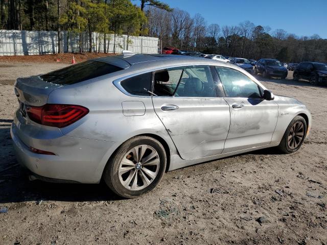 WBA5M4C56ED183751 - 2014 BMW 535 XIGT SILVER photo 3