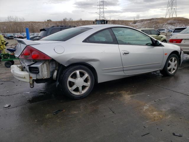 1ZWHT61L0Y5606623 - 2000 MERCURY COUGAR V6 SILVER photo 3