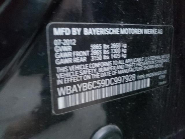 WBAYB6C59DC997928 - 2013 BMW ALPINA B7 XI BLACK photo 12