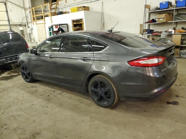 3FA6P0H73GR215167 - 2016 FORD FUSION SE GRAY photo 2