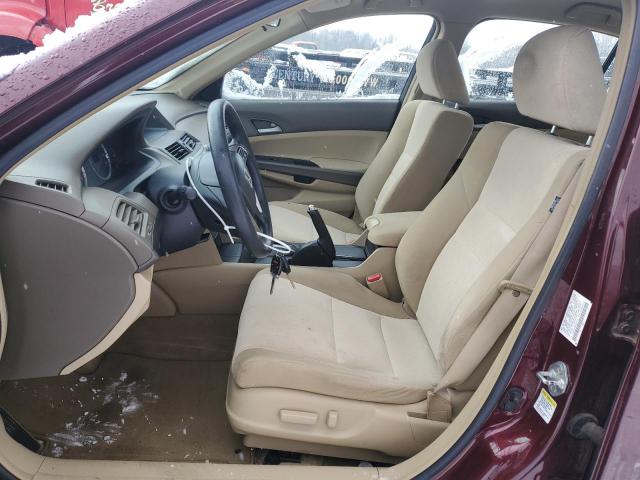 1HGCP26408A051374 - 2008 HONDA ACCORD LXP BURGUNDY photo 7