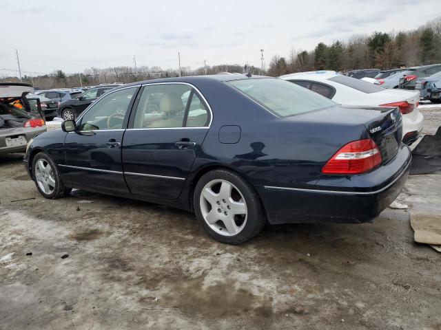 JTHBN36F565051673 - 2006 LEXUS LS 430 BLUE photo 2