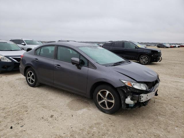 19XFB2F77FE089652 - 2015 HONDA CIVIC SE GRAY photo 4