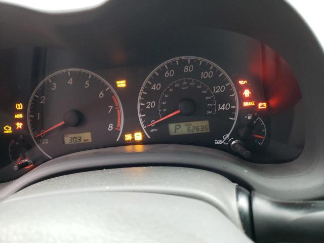 2T1BU40E49C117776 - 2009 TOYOTA COROLLA BASE RED photo 9