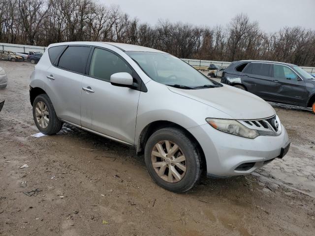 JN8AZ1MW4EW515526 - 2014 NISSAN MURANO S SILVER photo 4