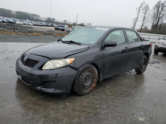 1NXBU4EE1AZ237661 - 2010 TOYOTA COROLLA BASE BLACK photo 1