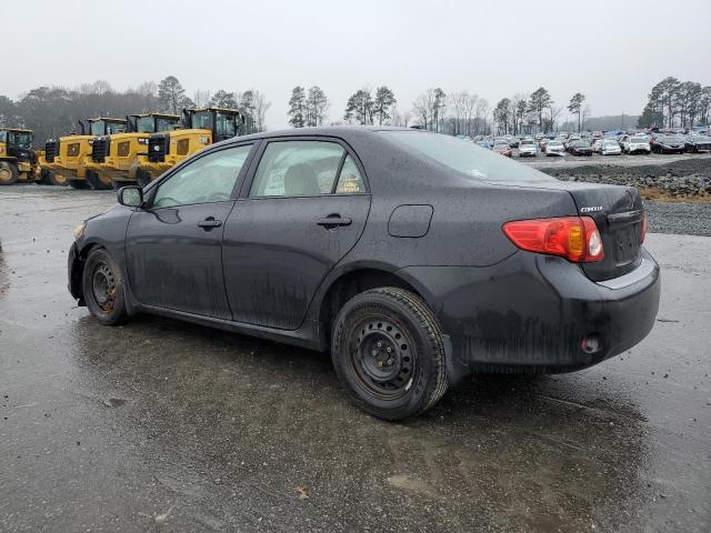 1NXBU4EE1AZ237661 - 2010 TOYOTA COROLLA BASE BLACK photo 2