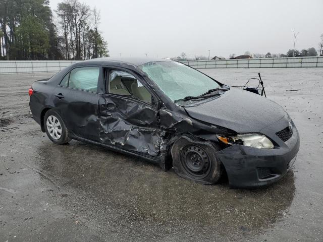 1NXBU4EE1AZ237661 - 2010 TOYOTA COROLLA BASE BLACK photo 4