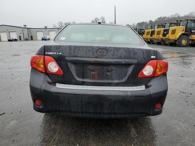 1NXBU4EE1AZ237661 - 2010 TOYOTA COROLLA BASE BLACK photo 6