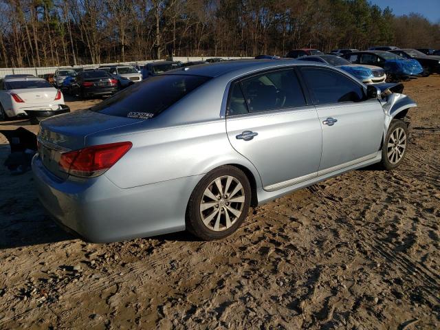 4T1BK3DB9CU460038 - 2012 TOYOTA AVALON BAS BLUE photo 3