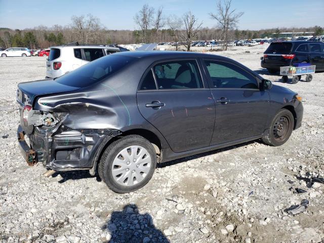 2T1BU4EE2CC857343 - 2012 TOYOTA COROLLA BASE BURGUNDY photo 3