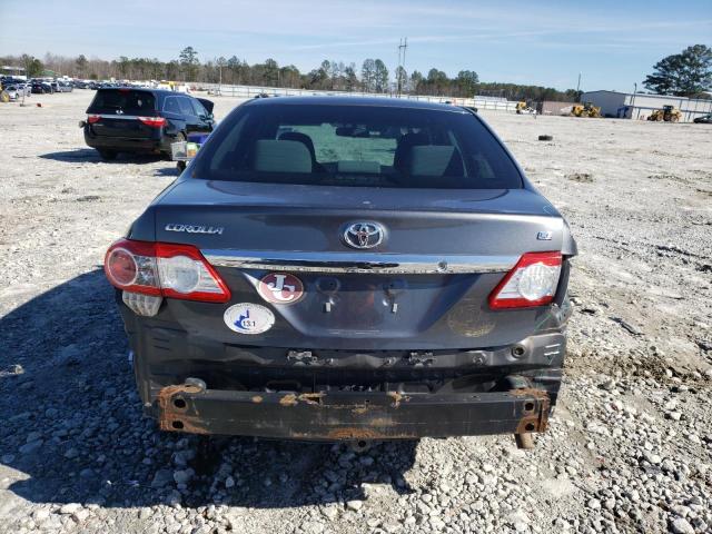 2T1BU4EE2CC857343 - 2012 TOYOTA COROLLA BASE BURGUNDY photo 6