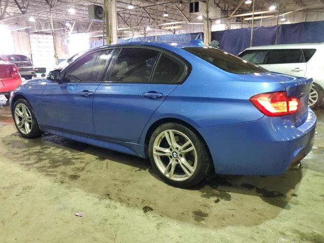 WBA3B9G53DNR89897 - 2013 BMW 335 XI BLUE photo 2