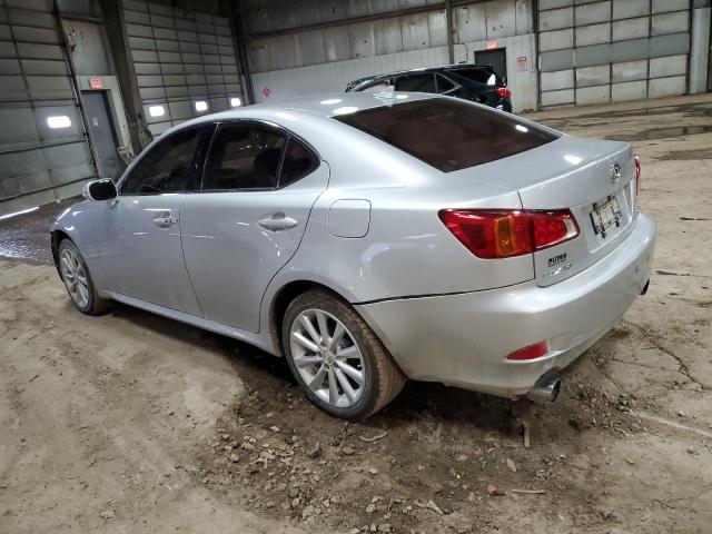 JTHCK262895031961 - 2009 LEXUS IS 250 SILVER photo 2