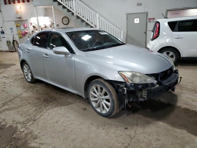 JTHCK262895031961 - 2009 LEXUS IS 250 SILVER photo 4