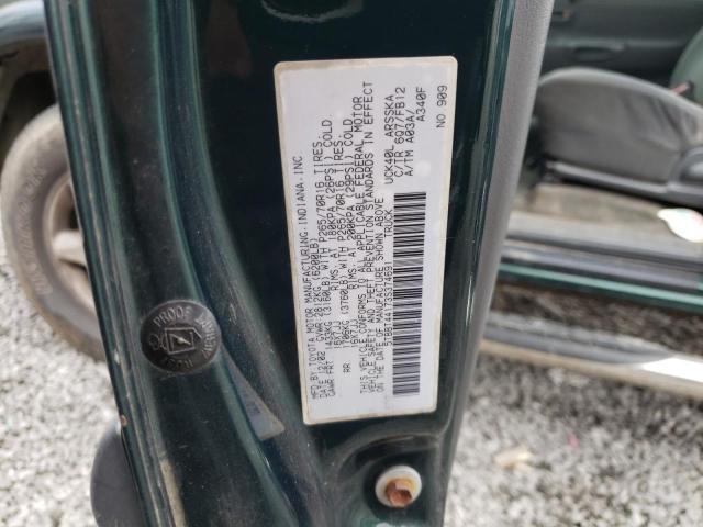 5TBBT44173S374691 - 2003 TOYOTA TUNDRA ACCESS CAB SR5 GREEN photo 12