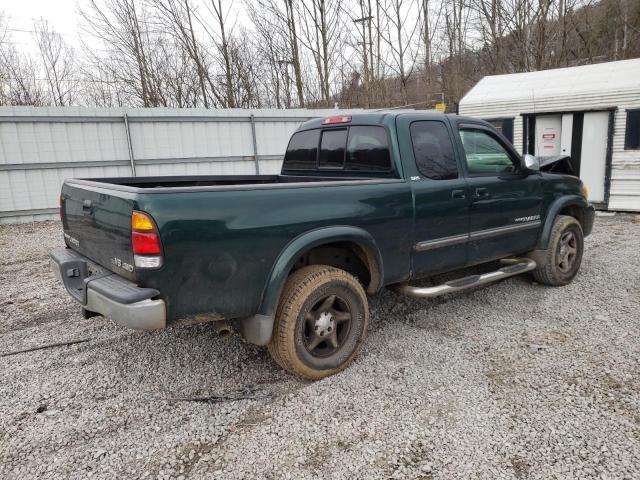 5TBBT44173S374691 - 2003 TOYOTA TUNDRA ACCESS CAB SR5 GREEN photo 3