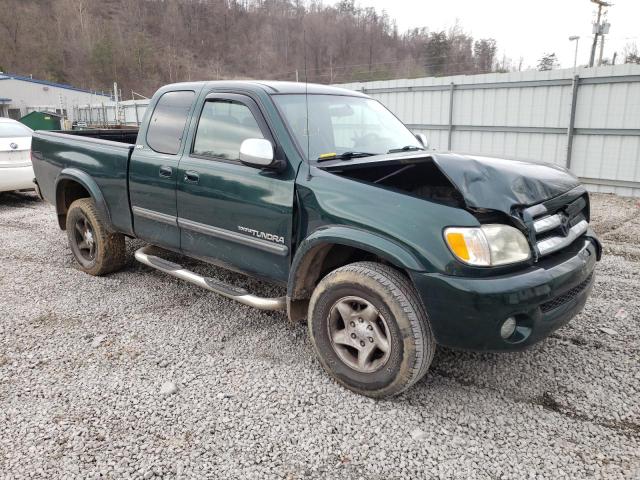 5TBBT44173S374691 - 2003 TOYOTA TUNDRA ACCESS CAB SR5 GREEN photo 4