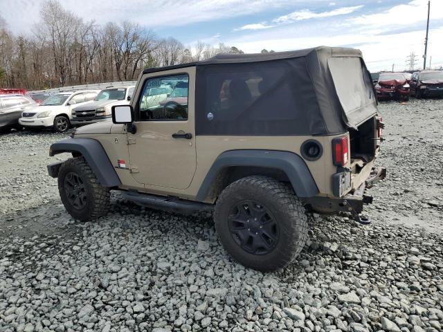 1C4AJWAG6GL307665 - 2016 JEEP WRANGLER SPORT BEIGE photo 2