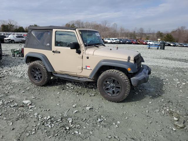 1C4AJWAG6GL307665 - 2016 JEEP WRANGLER SPORT BEIGE photo 4