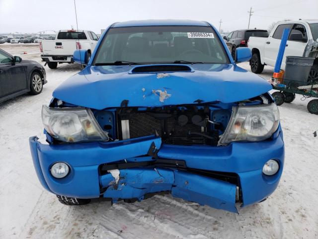 3TMJU62N69M075414 - 2009 TOYOTA TACOMA DOUBLE CAB PRERUNNER BLUE photo 5