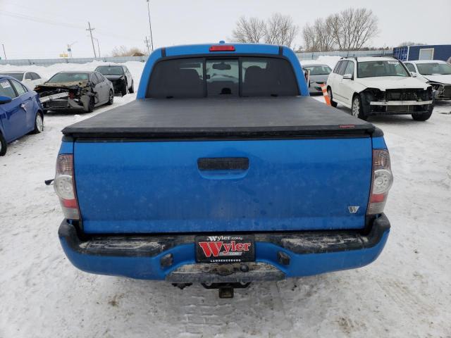 3TMJU62N69M075414 - 2009 TOYOTA TACOMA DOUBLE CAB PRERUNNER BLUE photo 6