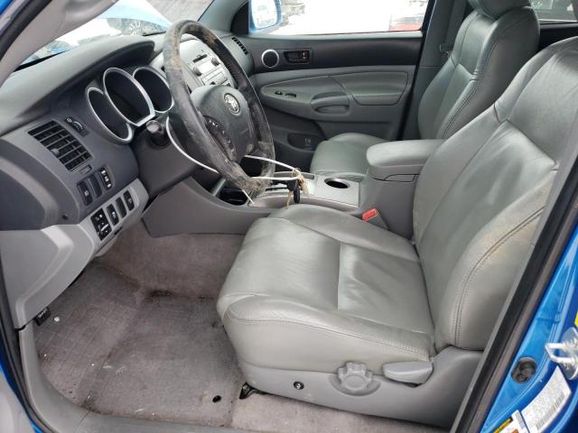 3TMJU62N69M075414 - 2009 TOYOTA TACOMA DOUBLE CAB PRERUNNER BLUE photo 7