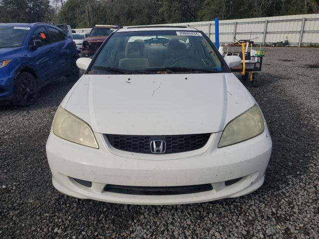 1HGEM22084L081550 - 2004 HONDA CIVIC EX WHITE photo 5