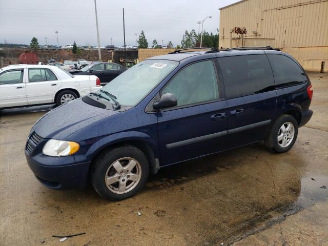 1D4GP45R95B259139 - 2005 DODGE CARAVAN SXT BLUE photo 1