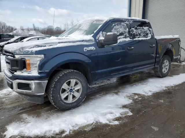 1FTEW1EG8JFA97737 - 2018 FORD F150 SUPERCREW BLUE photo 1