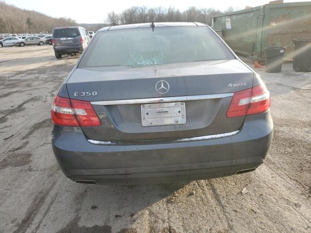 WDDHF8HB8AA167178 - 2010 MERCEDES-BENZ E 350 4MATIC GRAY photo 6