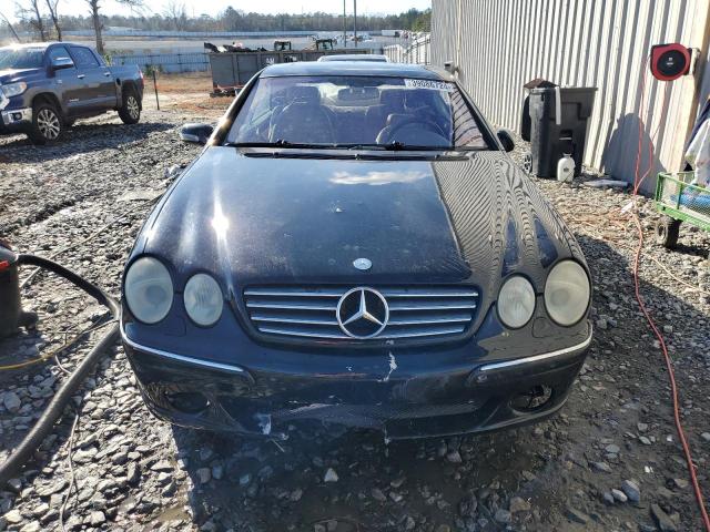 WDBPJ78J21A011268 - 2001 MERCEDES-BENZ CL 600 BLACK photo 5