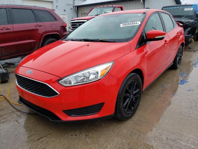1FADP3F23HL323465 - 2017 FORD FOCUS SE RED photo 1