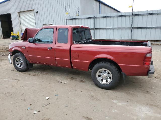 1FTYR14U42PA36411 - 2002 FORD RANGER SUPER CAB RED photo 2